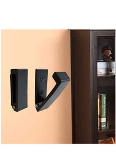 KASTWAVE 5 Pcs Folding Coat Hooks, Wall Hooks for Hanging Coat Towel Hooks Hardware Heavy Duty Aluminum Alloy Headphone Holder Hooks No Rust Wall Mounted Bags, Fitness Equipment  - Image 3