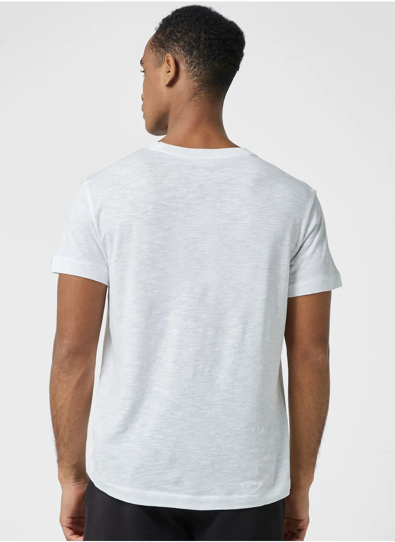 CALVIN KLEIN Logo Crew Neck T-Shirt