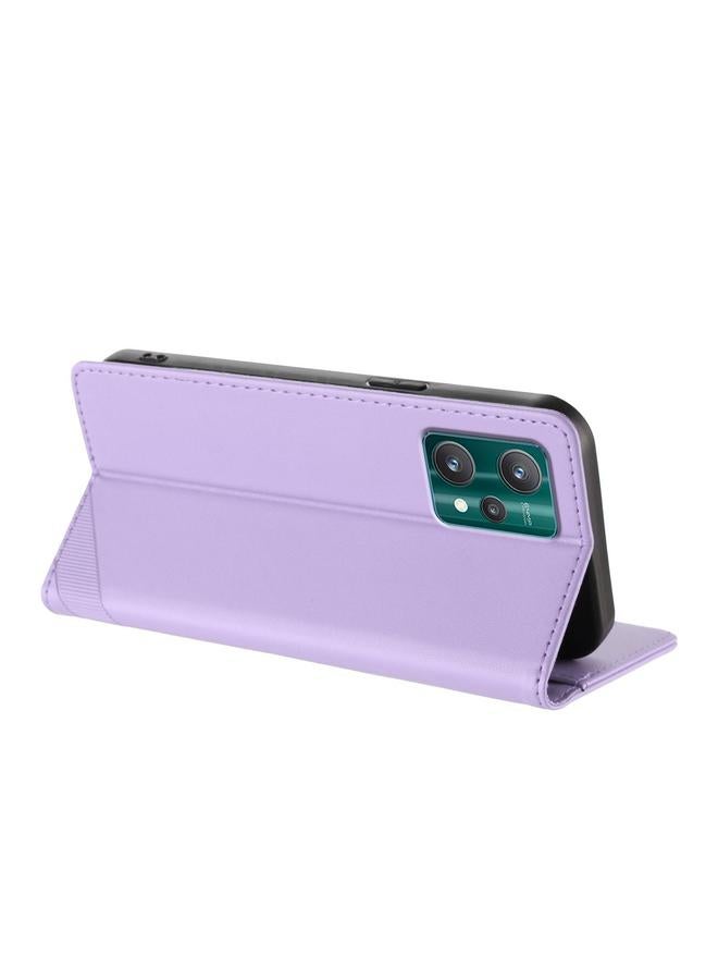 S-TOP Case For Realme 9 Pro Embossed Multi-functional Wallet Retro Leather Phone Case - Image 3