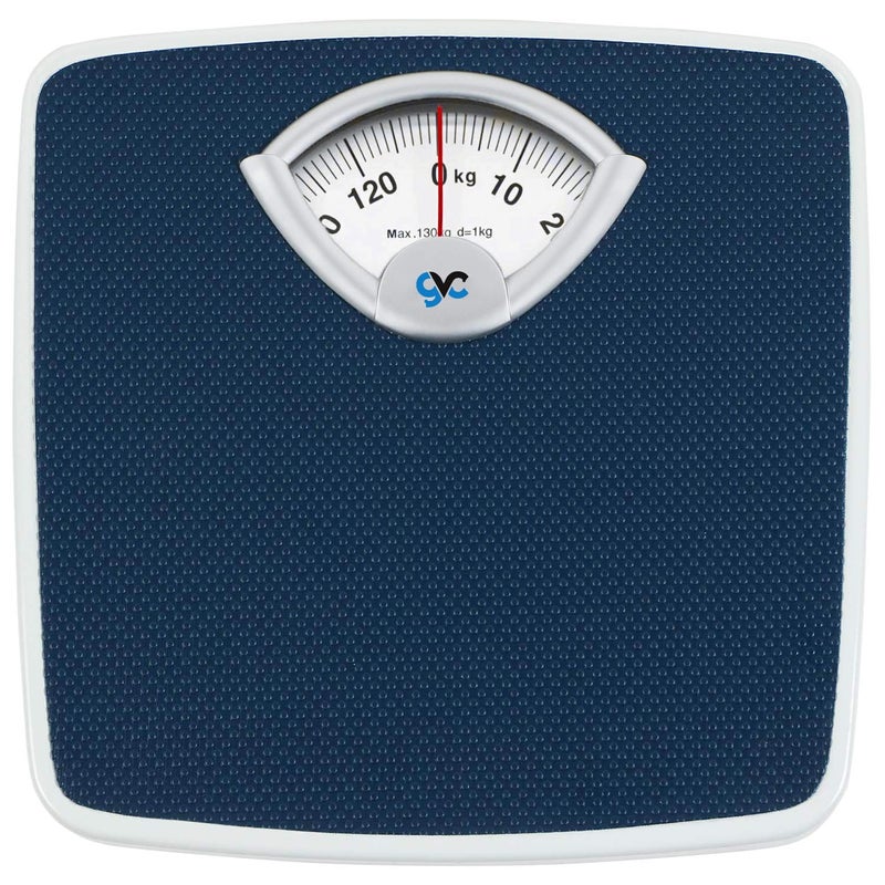 GVC Deluxe Personal Weighing Scale Human Body Weight Machine with 130 kg Capacity - Jet Black - Image 1
