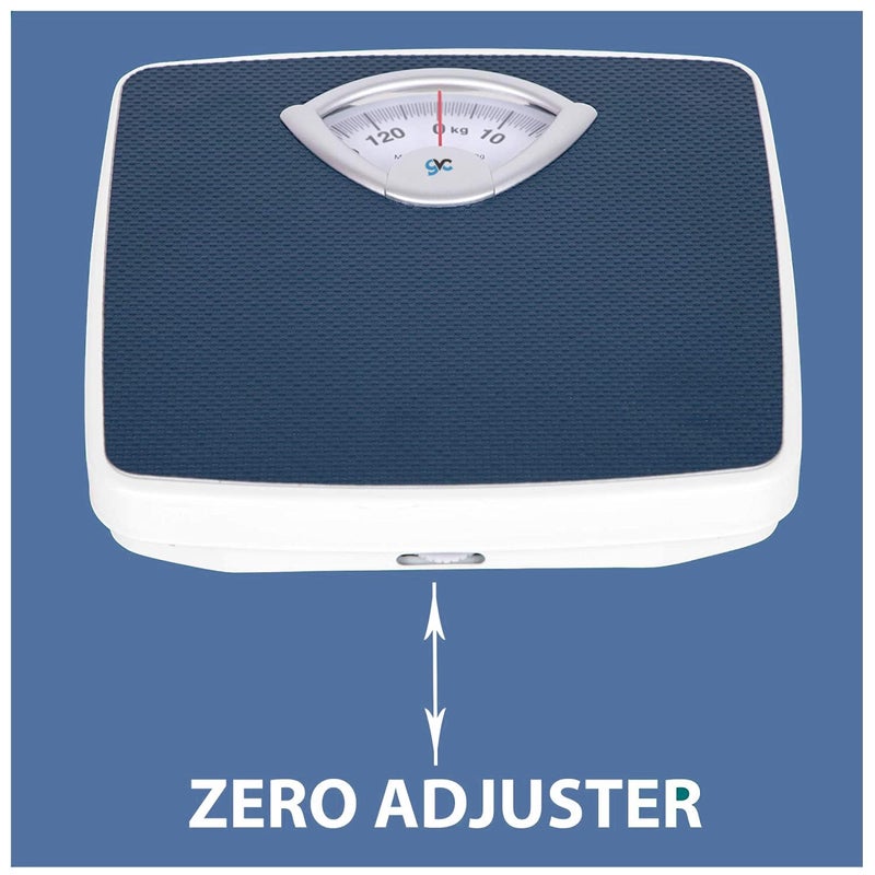 GVC Deluxe Personal Weighing Scale Human Body Weight Machine with 130 kg Capacity - Jet Black - Image 4