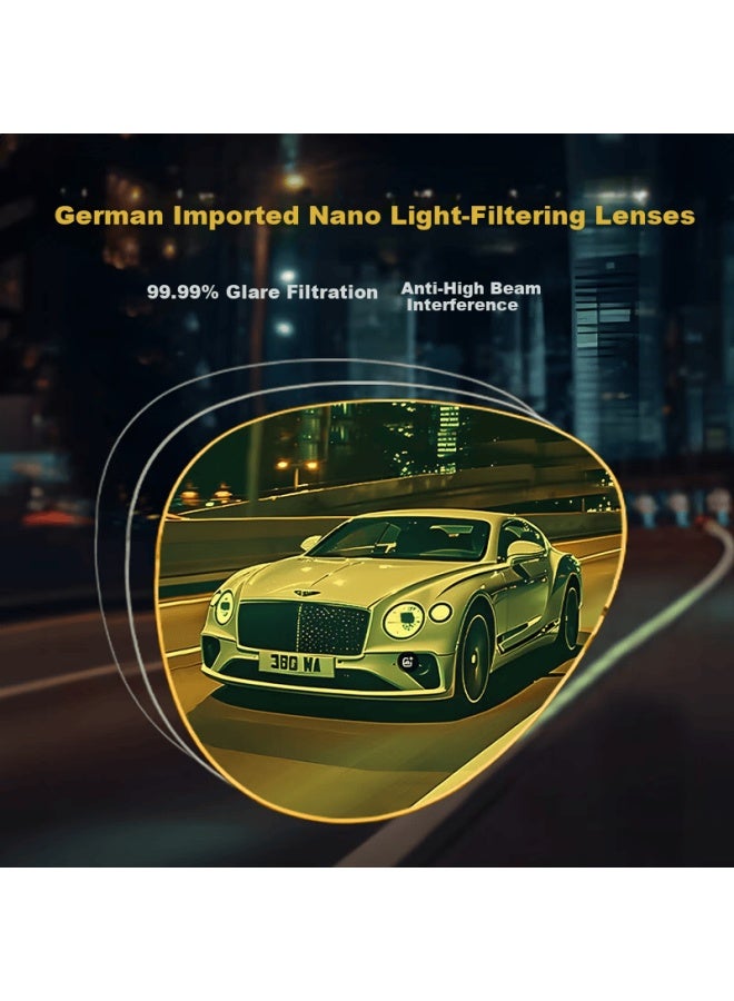 Caponi Photochromic Sungl Uni Day And Night Vision Driving Gl Anti-glare Night Driving Eyewear - Image 2