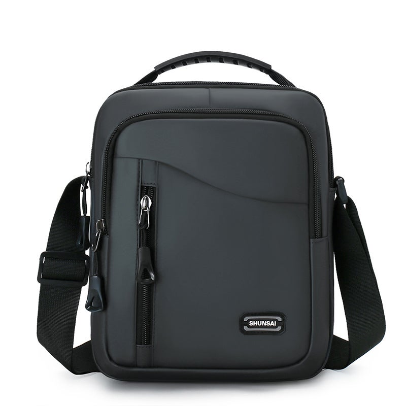 New Men'S Multi-Functional Shoulder Messenger Bag Business Commuter Waterproof Large Capacity Travel Backpack - Image 1
