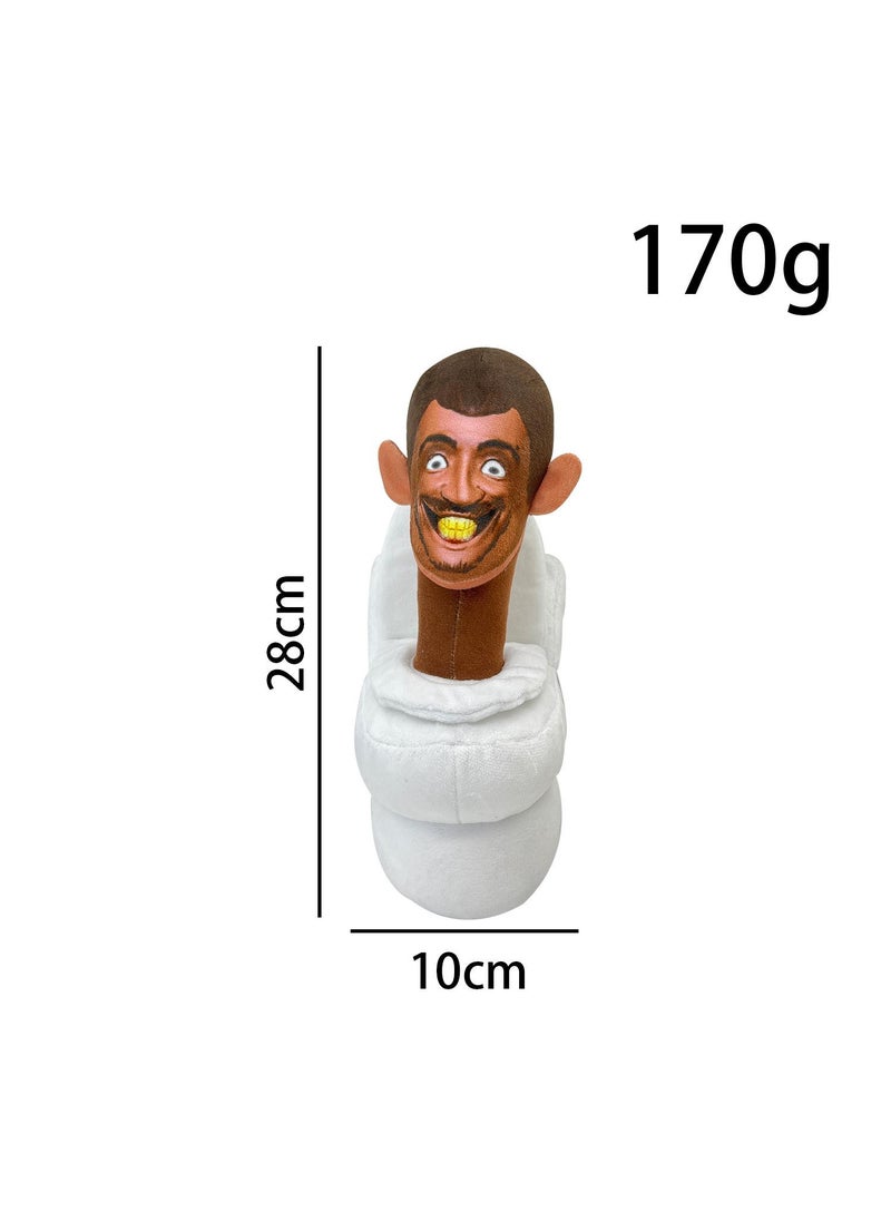 General Stuffed Plush Toy Funny Series Figure Dolls For Kids Gifts White-A 28CM  - Image 2