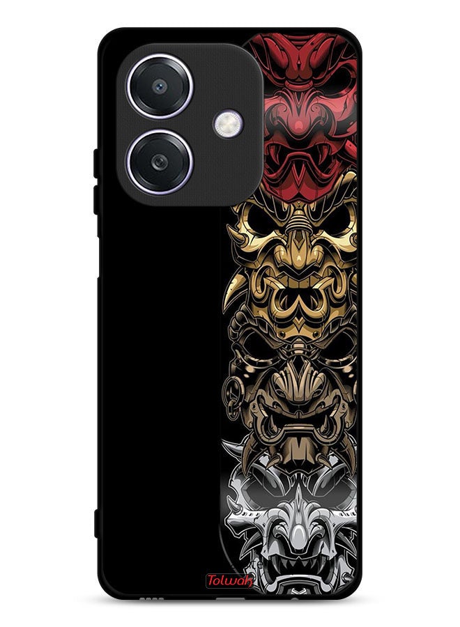 Tolwak Oppo A3 5G Protective Case Cover Heads Art - Image 1