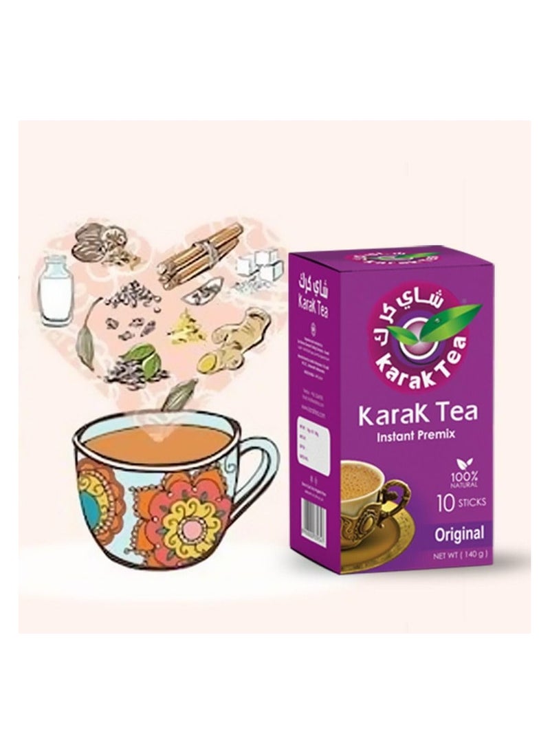 Karak Tea Quick Preparation Mix 10 Sachets - Plain- 200 gm - pzsku/ZB1414C3EE95F2ED76535Z/45/_/1731420621/06eb90bb-8679-4566-aaf3-a95b80fd6dcd