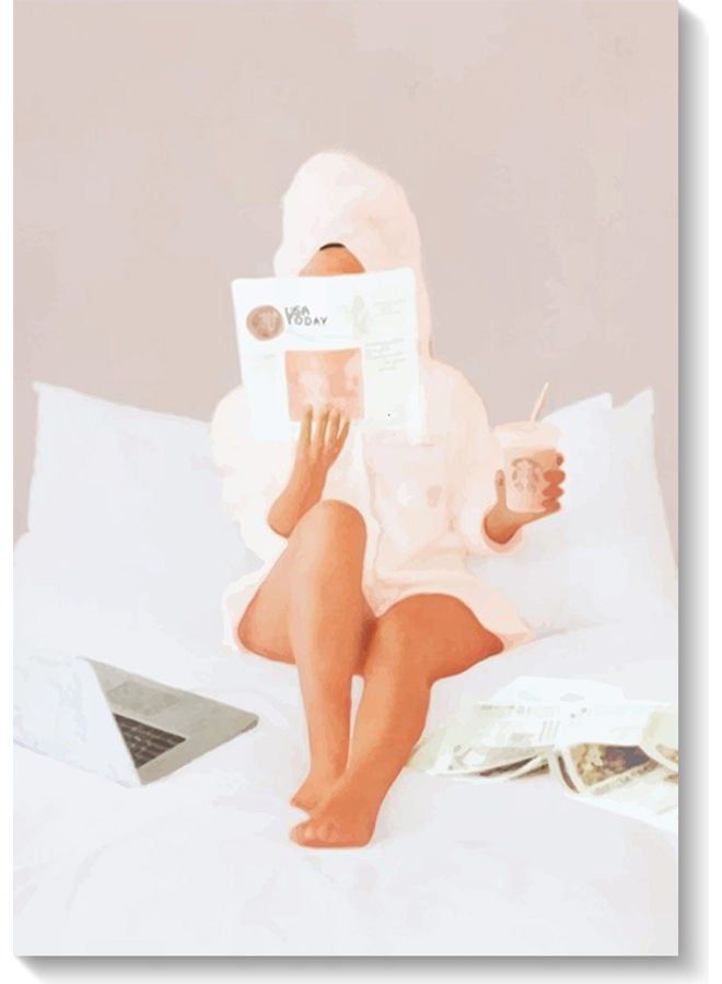 RYN Cool Woman Wall Art Multicolour 40x60cm - Image 1