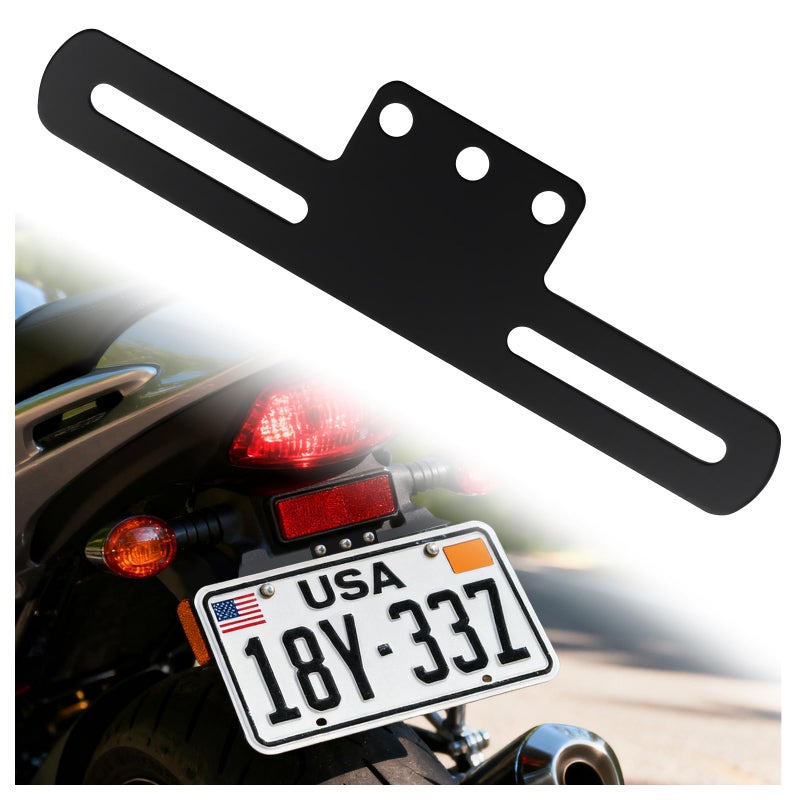 VKQTS Motorcycle License Plate Holder No DrillSimple Stylish Motorcycle License Plate Bracket for Secure FixingUniversal Motorcycles Licenses Plates Mount Motorcycles Accessories - Image 3