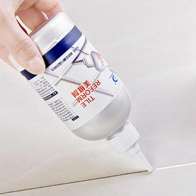 GOMNIK Tile Grout Repair - Strong Adhesion Grout Filler for Acrylic, Porcelain, Kitchen Floor & Wall Tiles | Quick Dry | Easy Application | Home Improvement - Image 2