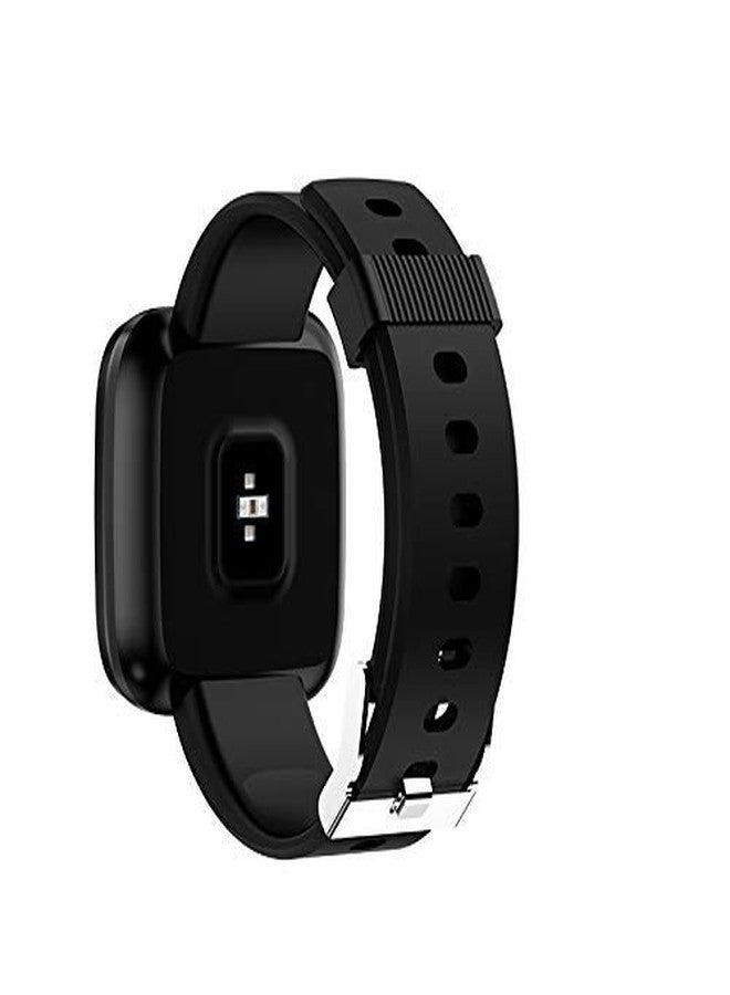 OPTA SB-162 Rubber Bluetooth Heart Rate + Sleep Monitor Fitness Watch Compatible with Android/iOS Smart Phones for UnisexMedium (Black) - Image 5