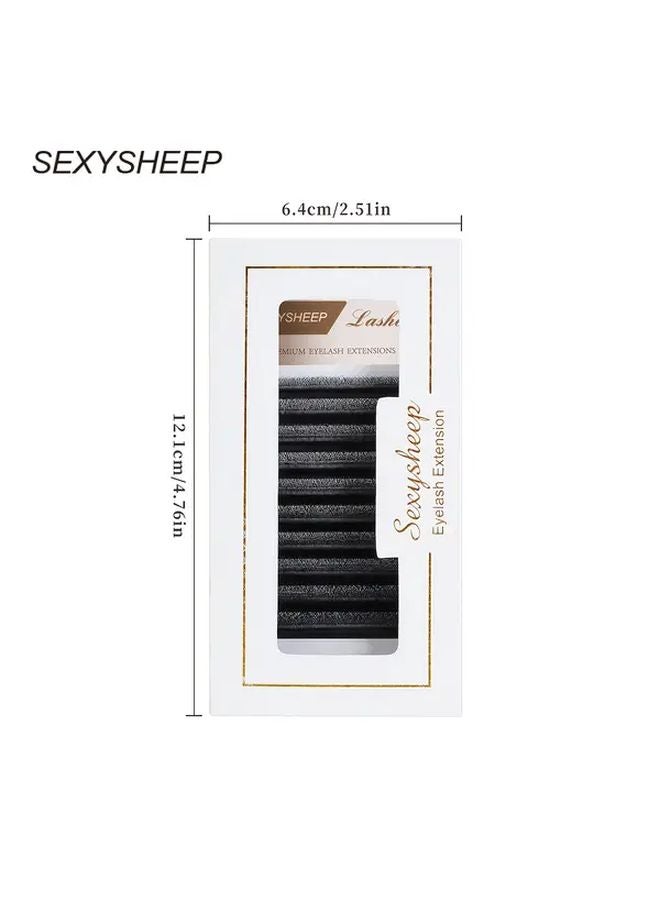 2D 11mm Eyelash Extensions 0 07mm D Curl Lashes For Long Lasting Wear - Image 5