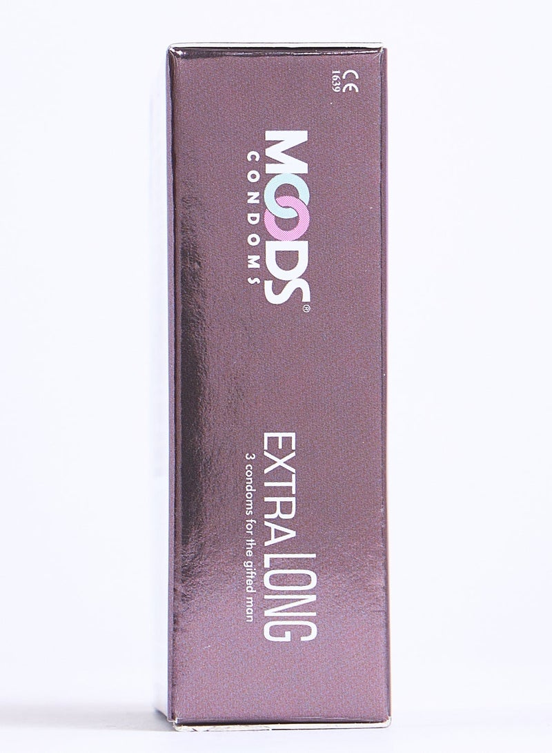 Moods Extra Long Condoms 3s - Image 3