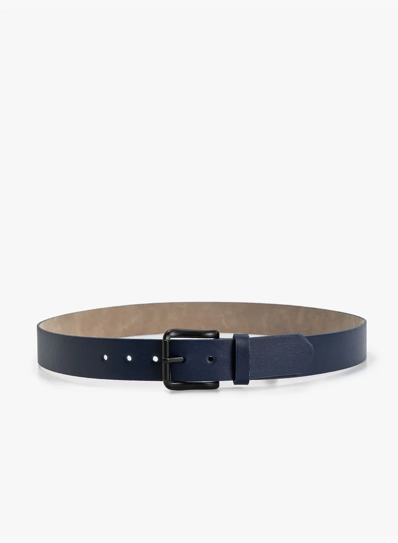 KOTON Faux Leather Buckle Detail Belt