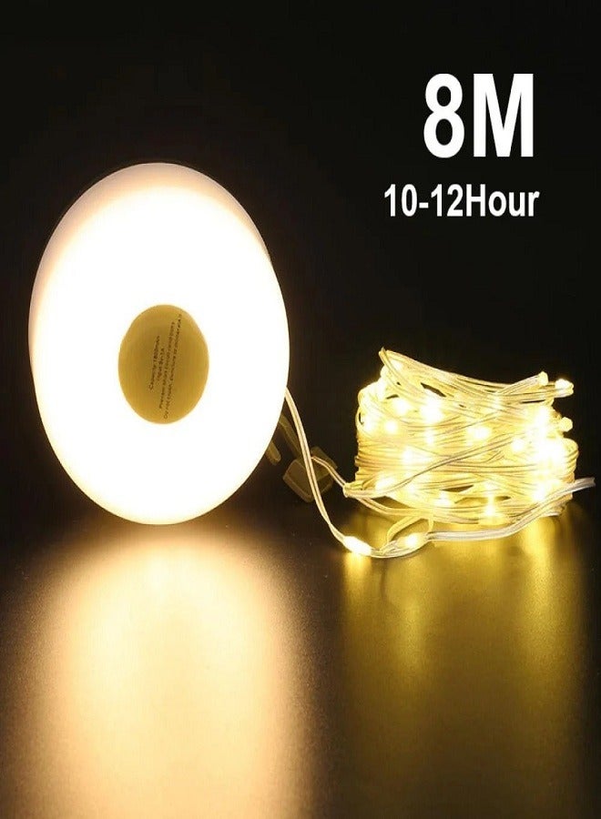 8M LED Camping Light Strip, Rechargeable Lighting and Ramadan Decorations - Image 2