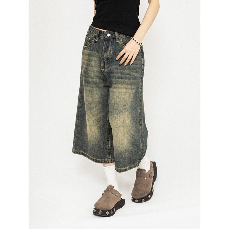 Vintage Classic European-American Design Daily Commute Jeans  Size_S - Image 3