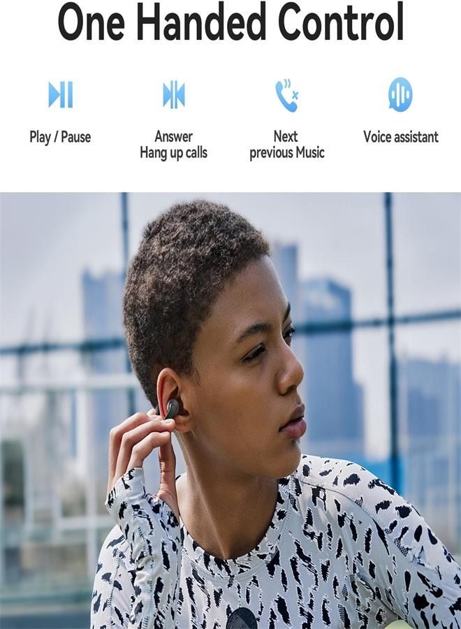 Earring Wireless Earbuds Bluetooth 5.3 with Charging Case | Open Ear Headphones Compatible  - Image 2