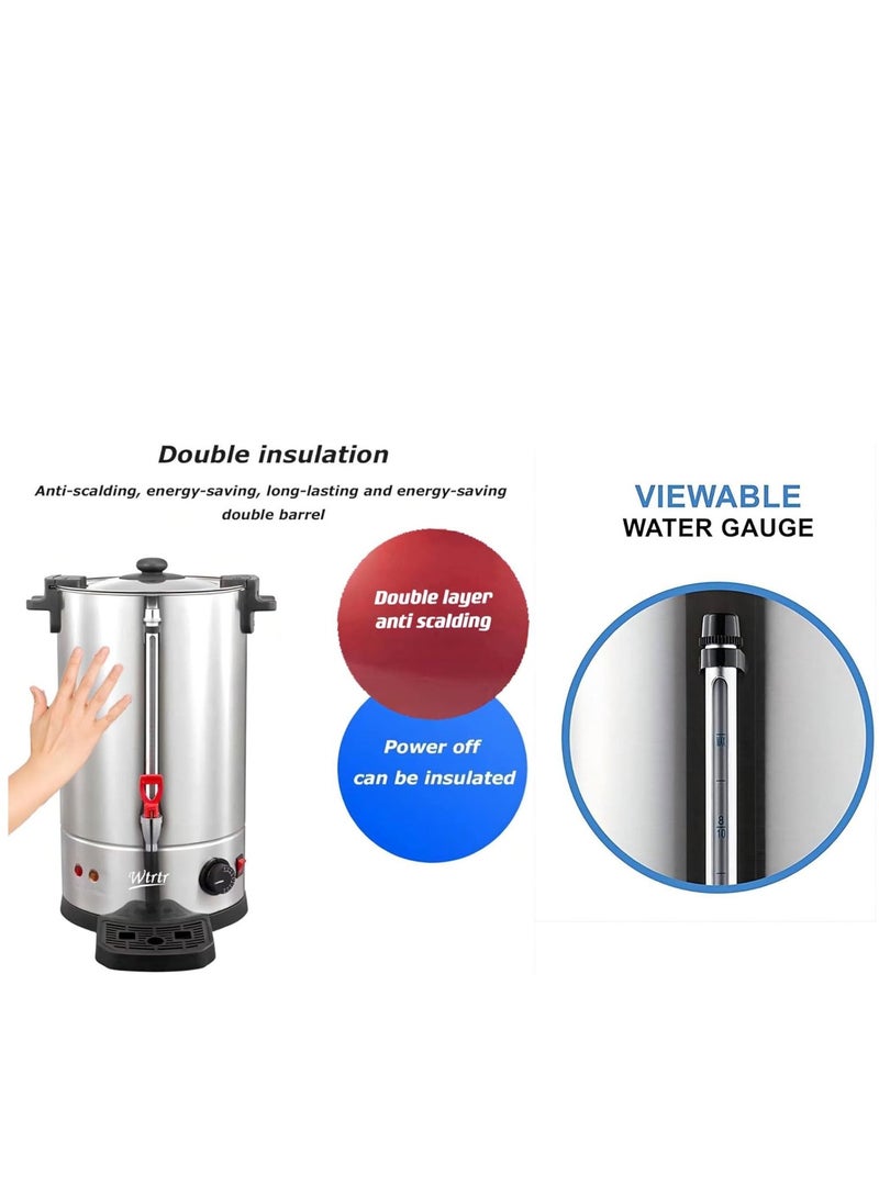 Electric Kettle 15L Stainless Steel 2200W Elegant Design City HMA-1033