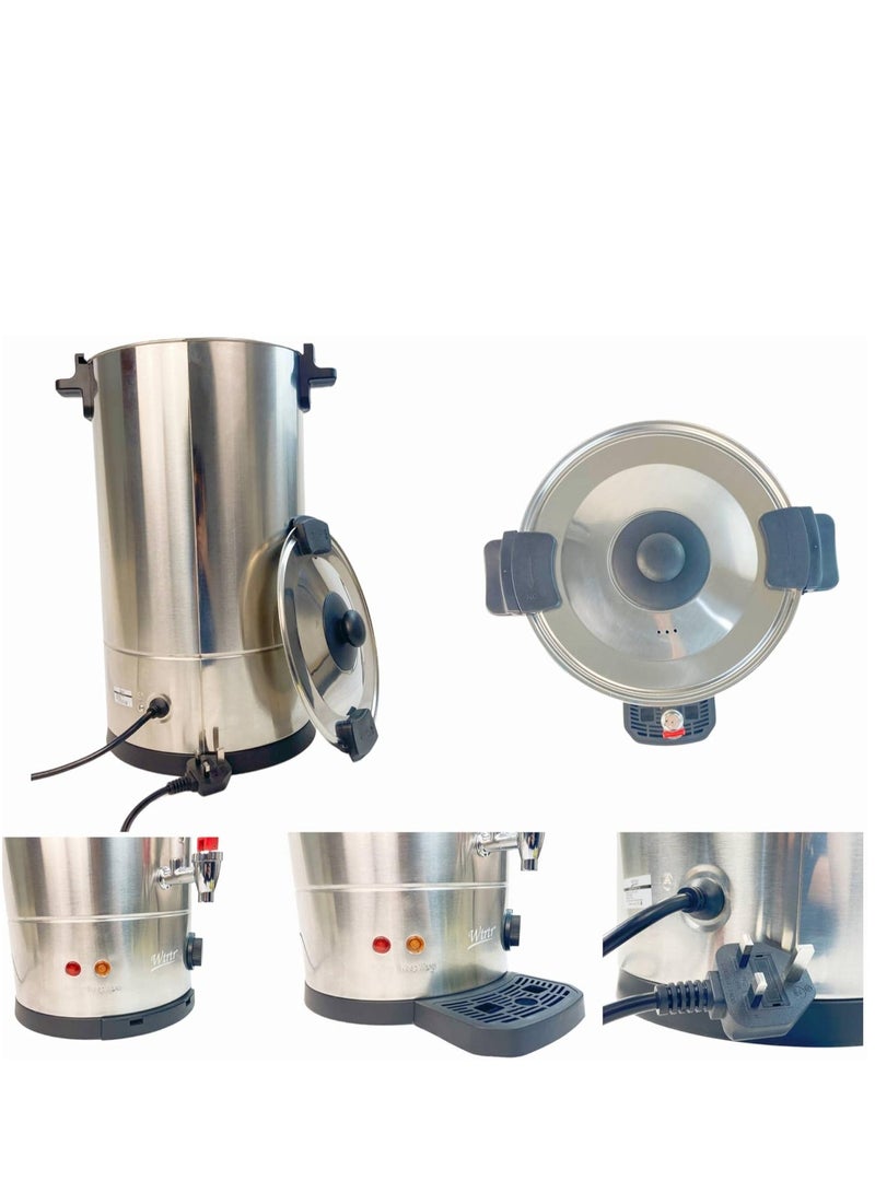 Electric Kettle 15L Stainless Steel 2200W Elegant Design City HMA-1033