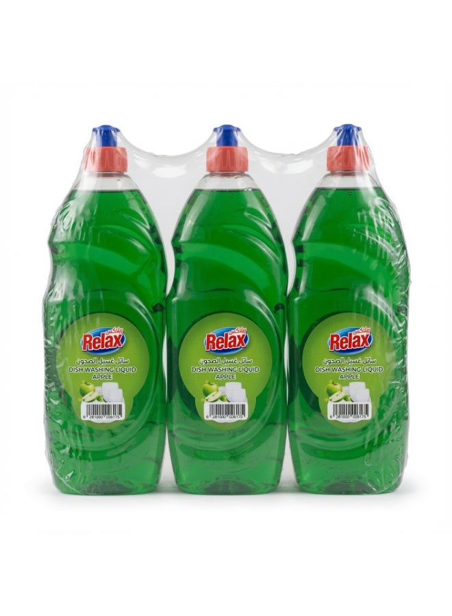 Relax Apple Dishwashing Liquid - 900 ml