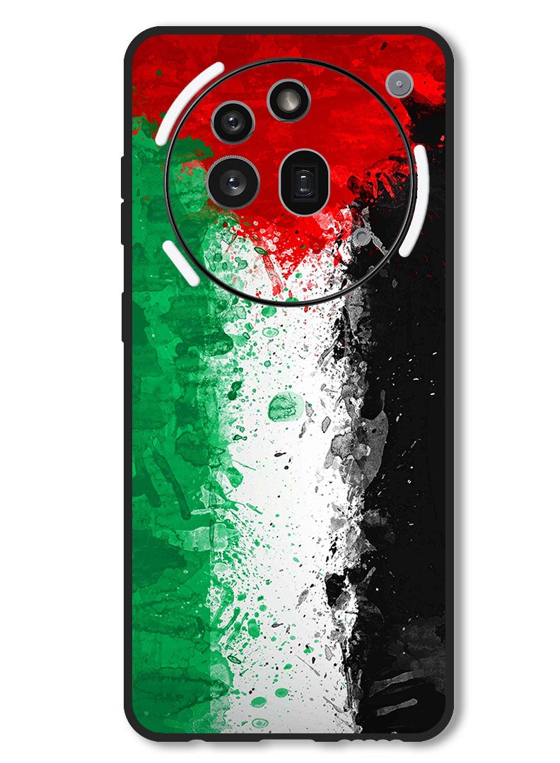 Theodor Case Compatible with Nothing Phone 3a Pro Protection Shockproof Bumper Cover Palestine Flag 1 - Image 1