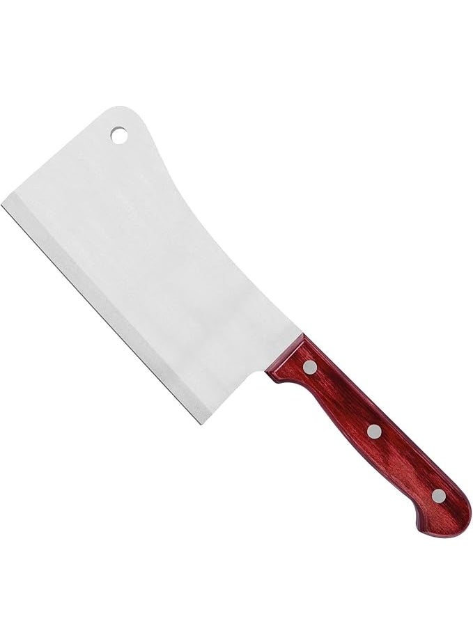 Heavy Duty Meat Cleaver Knife with Stainless Steel Blade, Ergonomic Handle and Full Tang Design for Meat, Bone and Vegetable Preparation - Image 1
