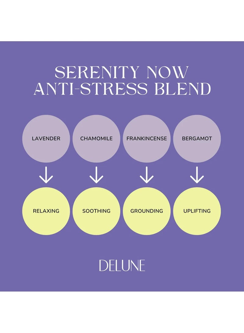 Delune Serenity Now - Anti-Anxiety - Wellbeing Essential Oil Blend - Image 4