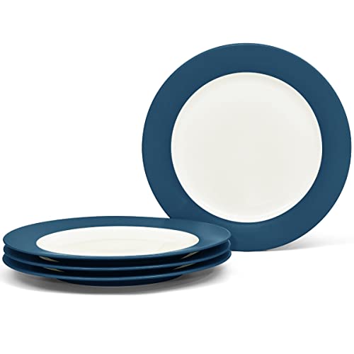 Noritake Colorwave Blue Salad/Dessert Plate, Rim, 8 1/4", Set of 4 in Blue - Image 2