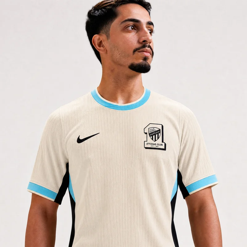 Men's Al-Ittihad 25/26 Away Authentic Football Jersey