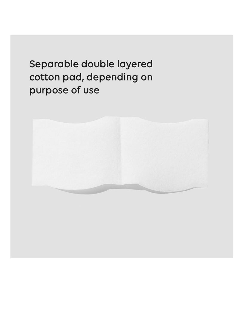 BIODANCE Biodance Cotton Pads, Soft and Thin Square Cotton Pads for Face Toner, Makeup Remover and Facial Cleansing 50 x 2 Sheets  - Image 2