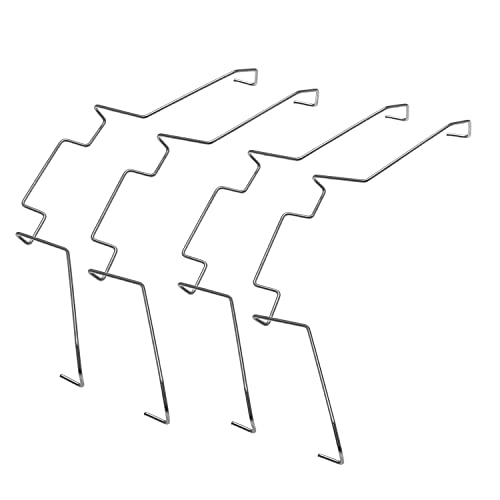 DGHAOP 4pcs Computer Mainboard CPU Radiator Fan Fixing Clip Computer Cooling Accessories, 12CM Wire Buckle Upper Hook Type - Image 1