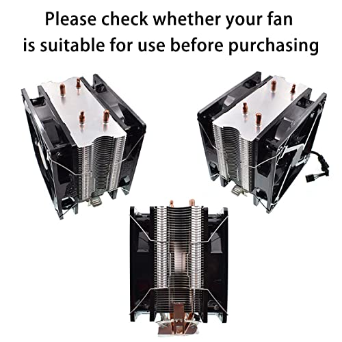 DGHAOP 4pcs Computer Mainboard CPU Radiator Fan Fixing Clip Computer Cooling Accessories, 12CM Wire Buckle Upper Hook Type - Image 5