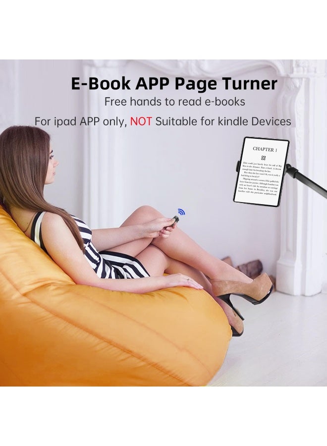 TikTok Scrolling Ring Bluetooth Remote Control for iPhone iPad Android, Page Turner, Black - Image 3