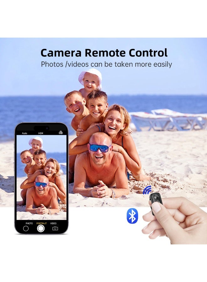 TikTok Scrolling Ring Bluetooth Remote Control for iPhone iPad Android, Page Turner, Black - Image 4