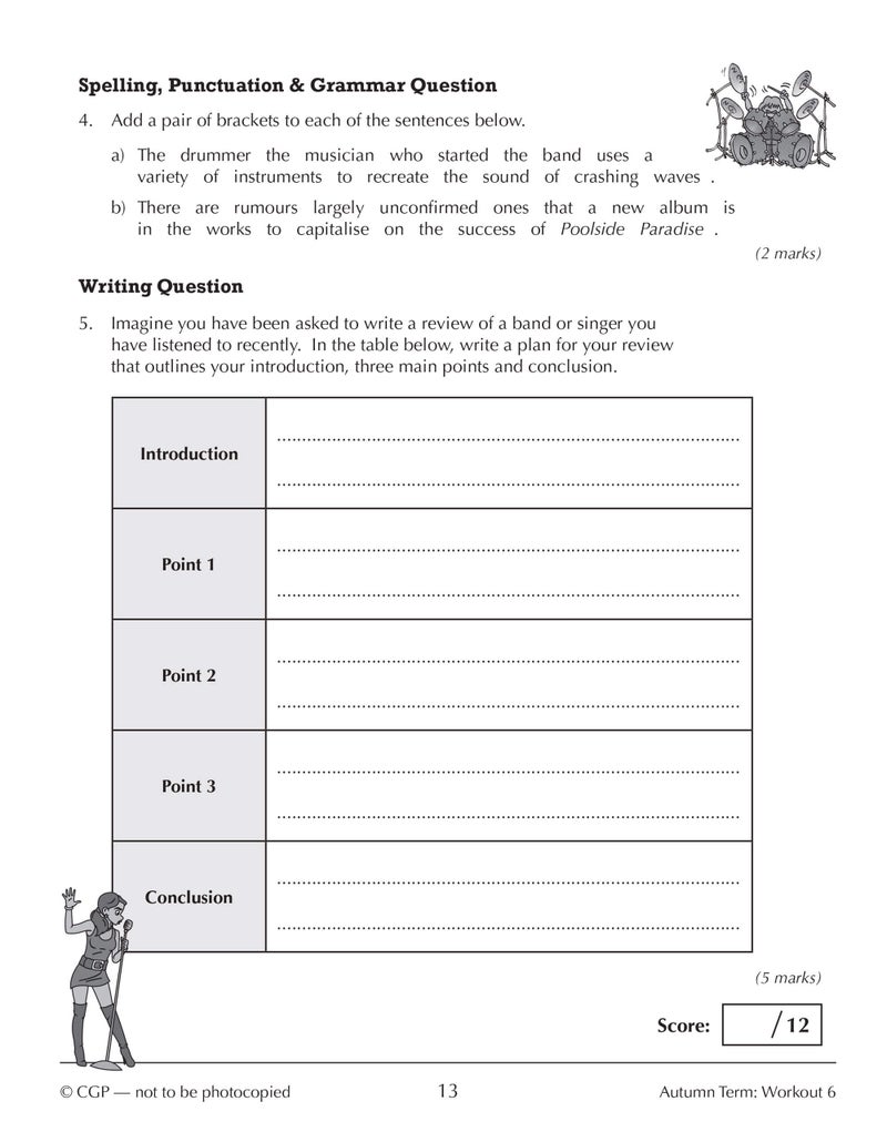 New Ks3 Year 7 English 10Minute Weekly Workouts - Image 5
