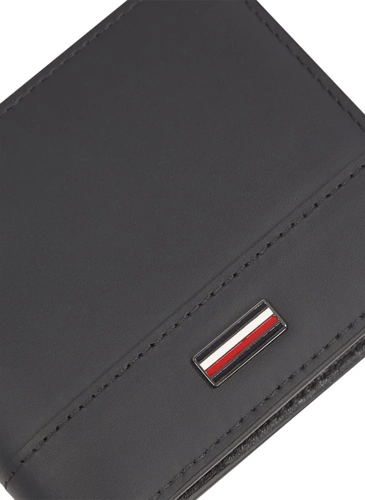 TOMMY HILFIGER LEATHER MINI CARD WALLET