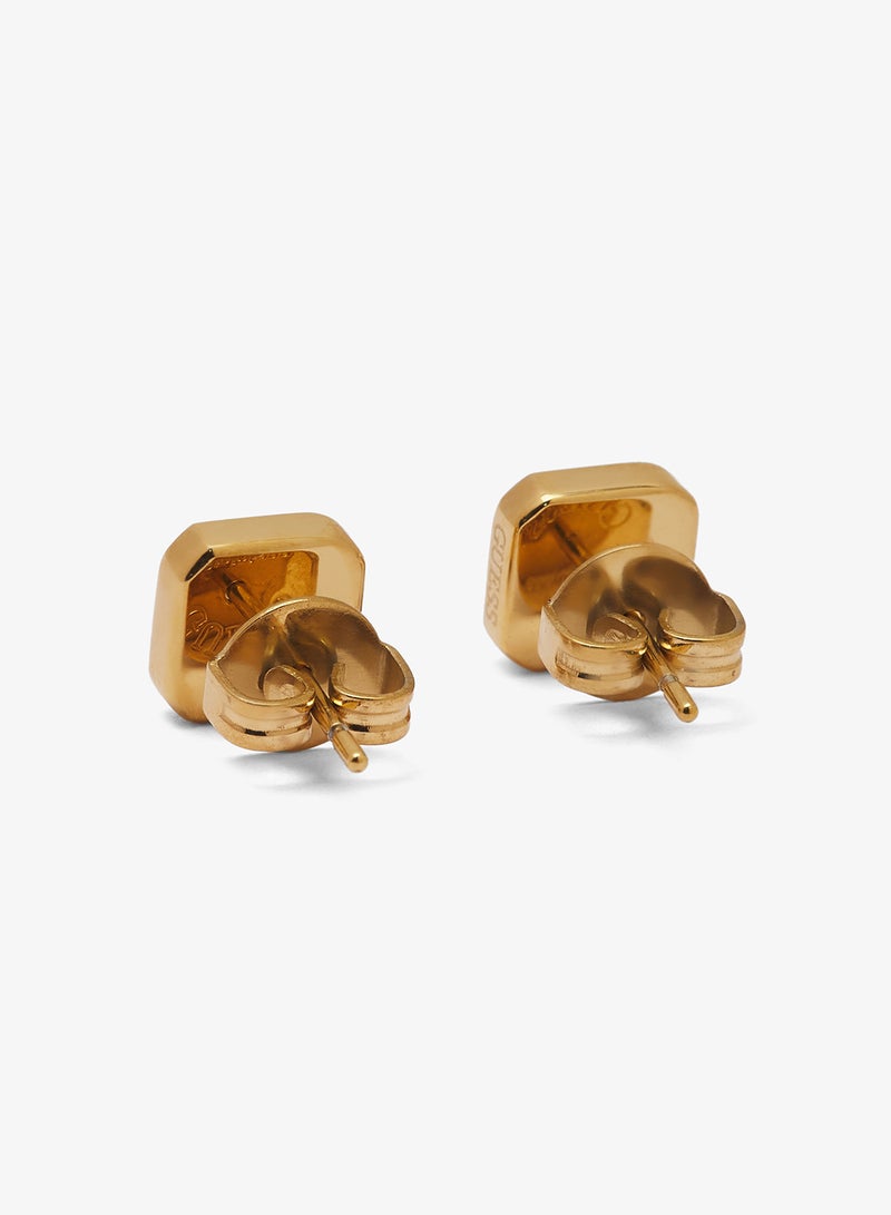 GUESS 7Mm Crystal Cube Studs - Image 2