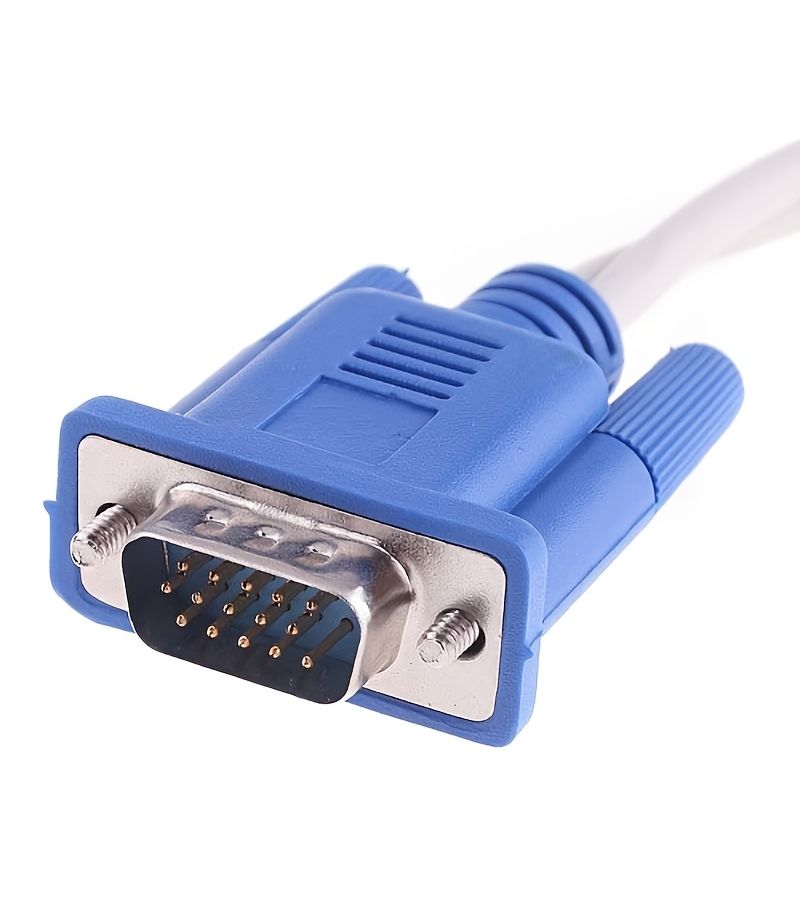 1pc VGA to AV Adapter Cable for TV to Computer Connection Triple Row 15 Pin - Image 3
