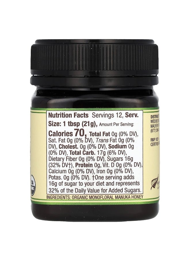 Wedderspoon Wedderspoon, Organic Raw Manuka Honey, KFactor 16, 8.8 oz (250 g)  - Image 2