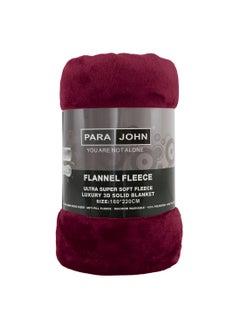 PARAJOHN Flannel Fleece Blanket Single Size (160x220) For All Season, Fluffy Blanket Warm Bed Throws For Sofa & Bed, Comfortable And Soft Flannel Fleece Blanket  - Image 4