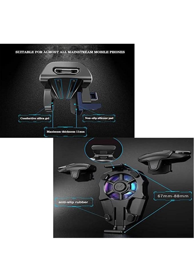 Memo AK03 Fantasy Mobile Game Controller And Cooling Fan  - Image 4