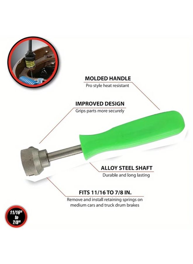 Green Brake Spring Washer Tool For Rear Wheel Pads Removal And Repair - Image 4