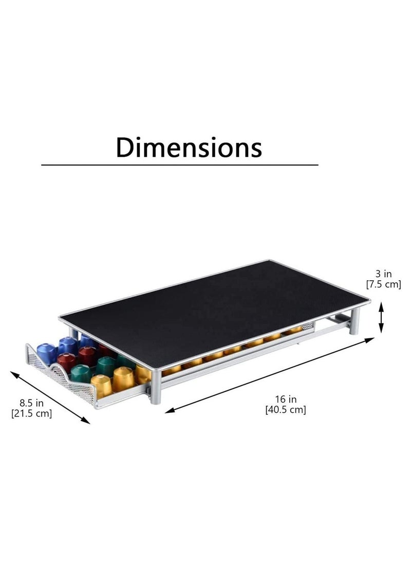 بلومنغ تايم حامل درج تخزين كبسولات القهوة متوافق مع كبسولات قهوة نسبرسو - Image 2