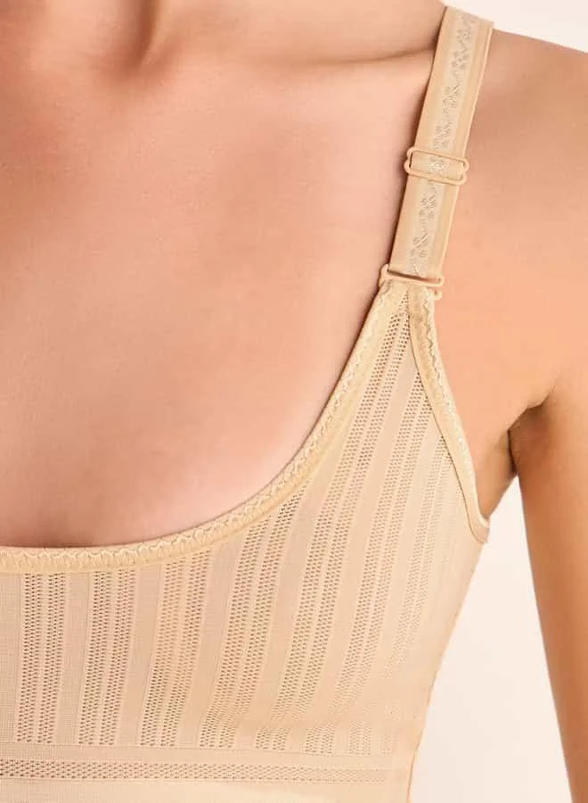 Splash FAV Textured Shaping Camisole with Adjustable Straps