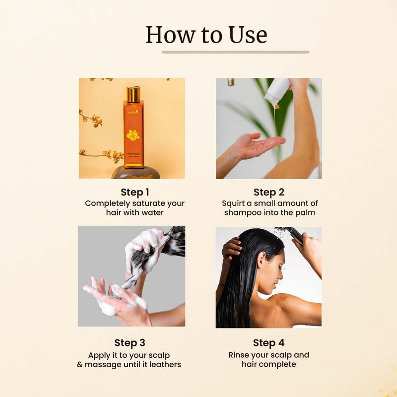 Mellow Herbal Berry Shampoo Hair Fall Control Strengthening Enriched with Hibiscus Berry Leaves Boosts Shine Nourishes Scalp Sulfate ParabenFree 100ml - Image 5