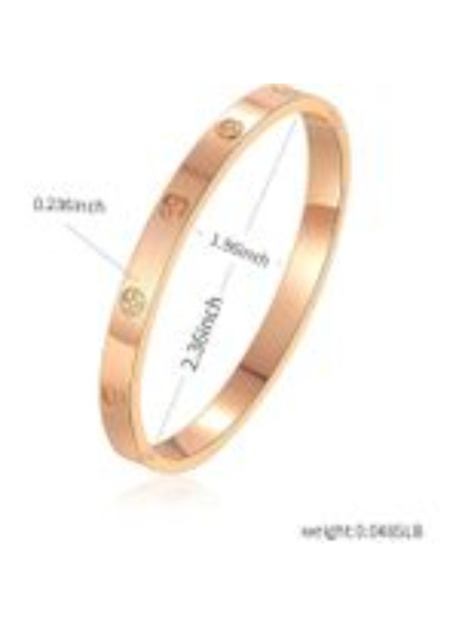 Luxuria Friendship bracelets in 18k rose gold plated stainless steel, stainless steel jewelry, Valentine's Day and Christmas gifts for women - Image 5