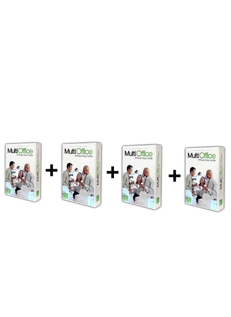 Multi Office - Pack Of 4 A4 Copying And Printing Paper A4 - Image 1