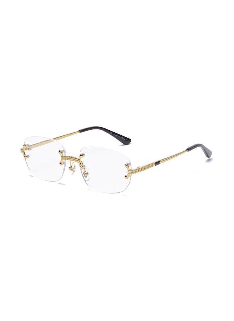 Generic - Ultralight Rimless Sunglasses for Women and Men Transparent - Image 1