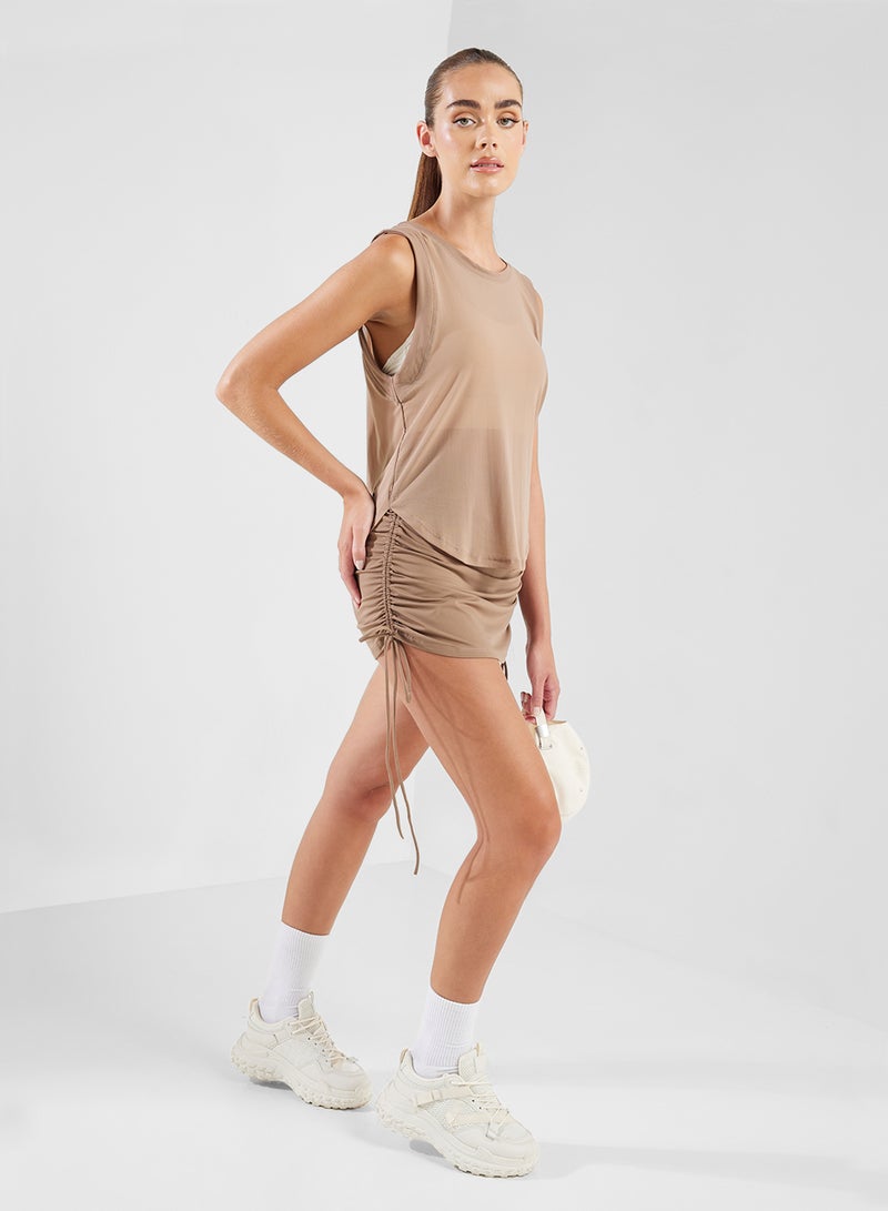 FRWD Ruched Training Skirt  - Image 4