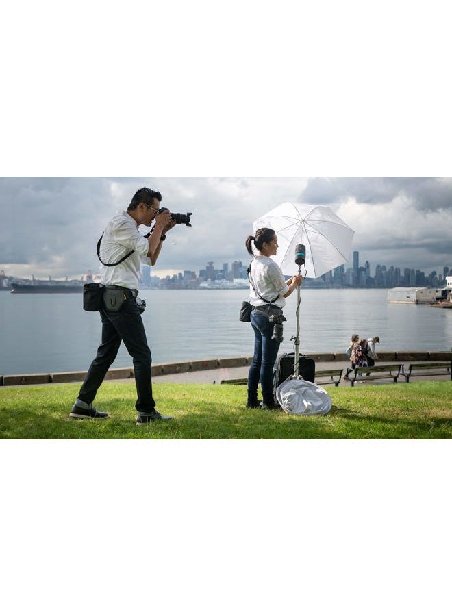 COTTON Carrier Slingbelt with Tether for One Camera. Camera Harness for Hiking and Traveling for Hands-Free Carrying - Image 4