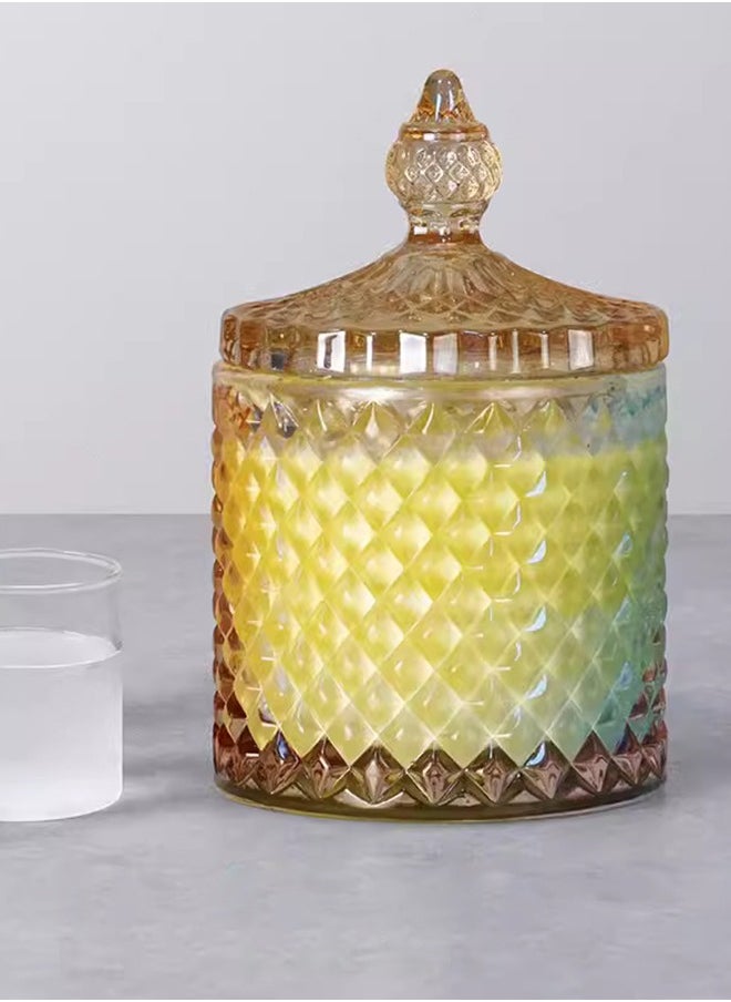 Generic - 2-Wick Candle 200 grams Mahogany Teakwood Intense Scented Candle - Image 1